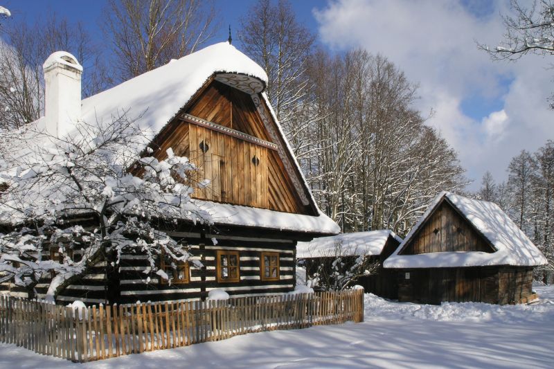 Veselý kopec - zimní idyla.